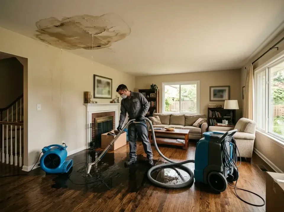 attic-pipe-burst-ceiling-drip-008 — frequently asked questions, Water Damage Restoration & Carpet Care in Edinburgh, IN
